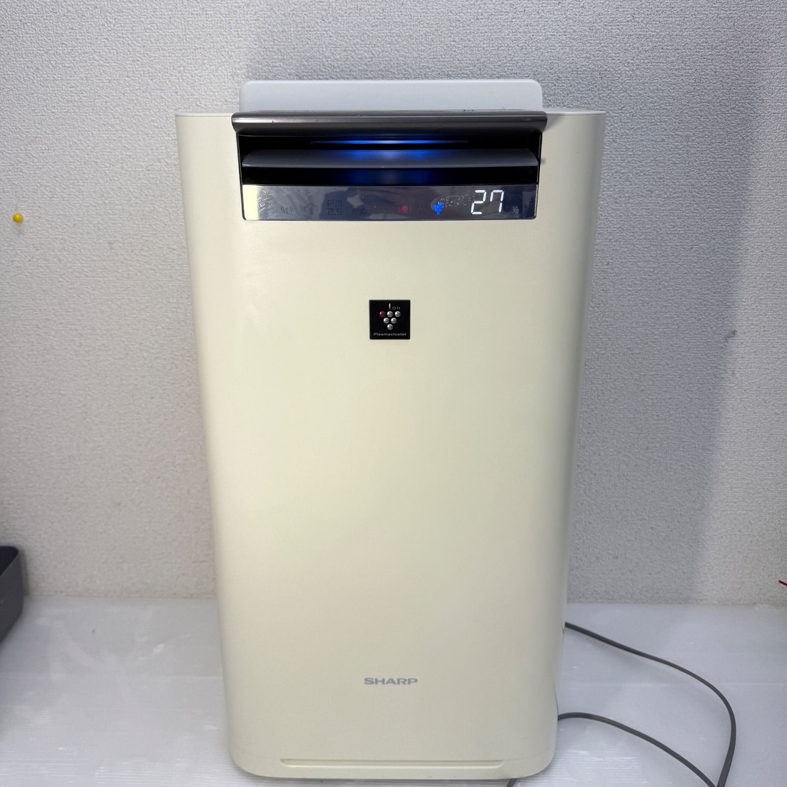 ☆シャープ KI-HS50-W☆2018年製 SHARP 加湿空気清浄機 ホワイト