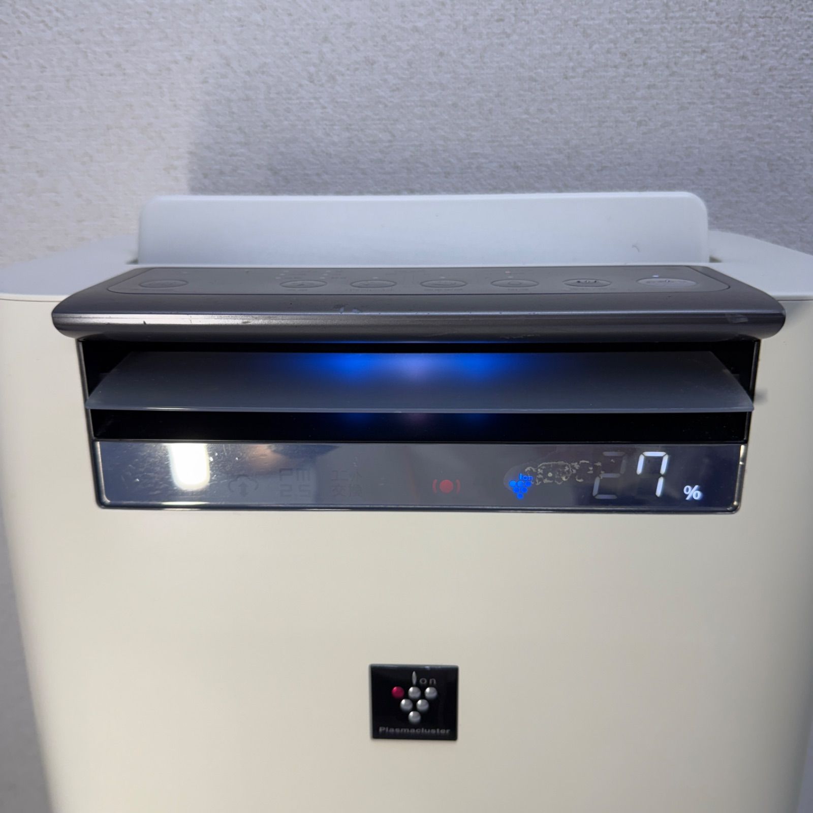 ☆シャープ KI-HS50-W☆2018年製 SHARP 加湿空気清浄機 ホワイト