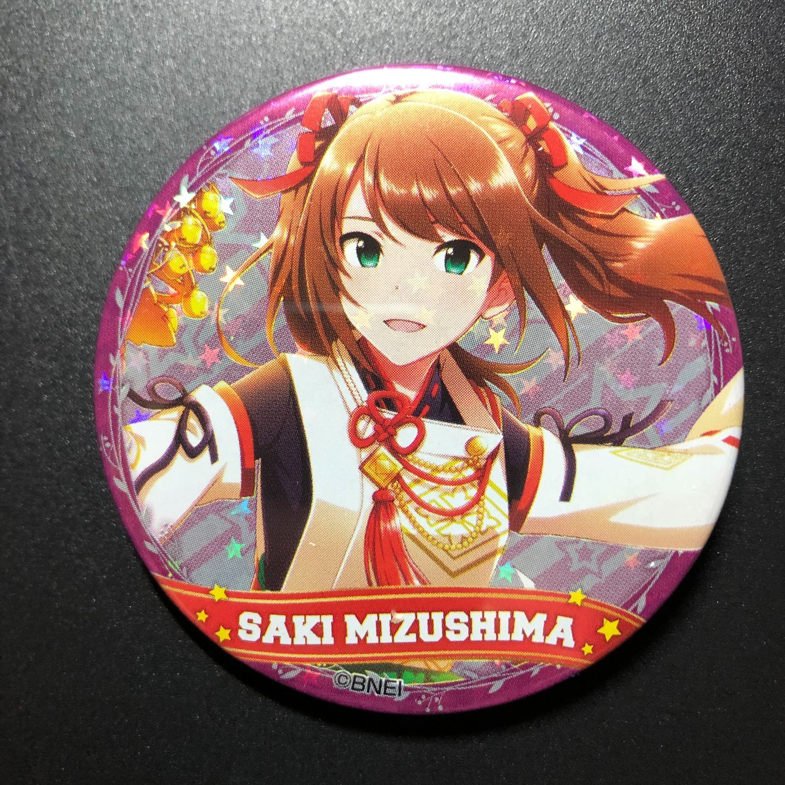 アイドルマスター 缶バッジ 東急ハンズ限定 水嶋咲 特別仕様 ホロ版