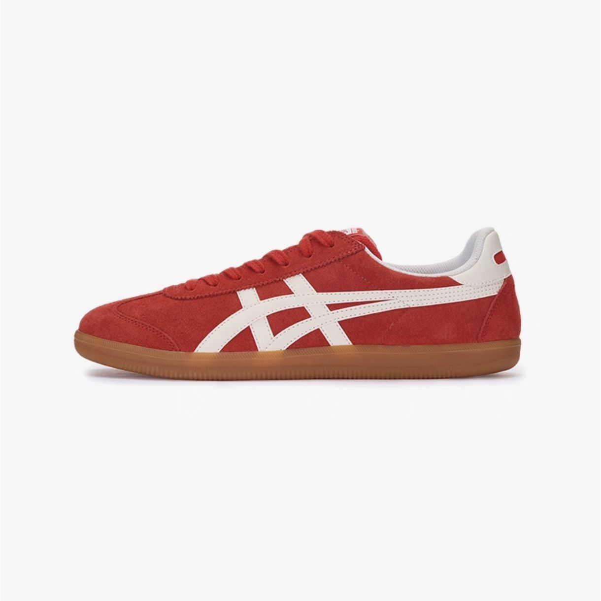 オニツカタイガー TOKUTEN レッド Onitsuka Tiger スニーカー ローカット 快適 通気 メンズ レディース クラシックデザイン き