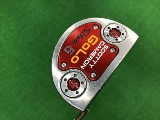タイトリスト SCOTTY CAMERON GoLo 5 35インチ パター PT スチール フレックスその他 メンズ 男性用 右利き 右用 Cランク ゴルフクラブ