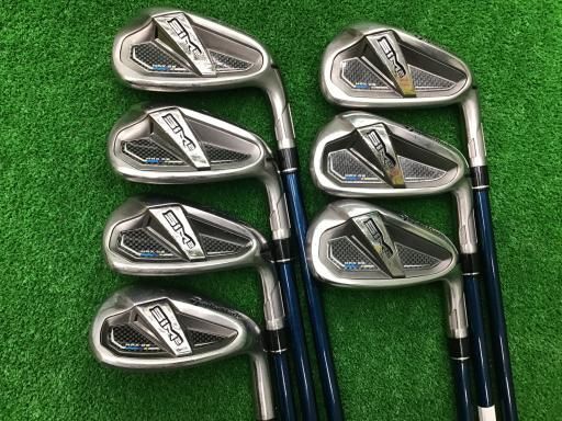 中古】 テーラーメイド SIM2 MAX・OS 7S アイアンセット IR TENSEI
