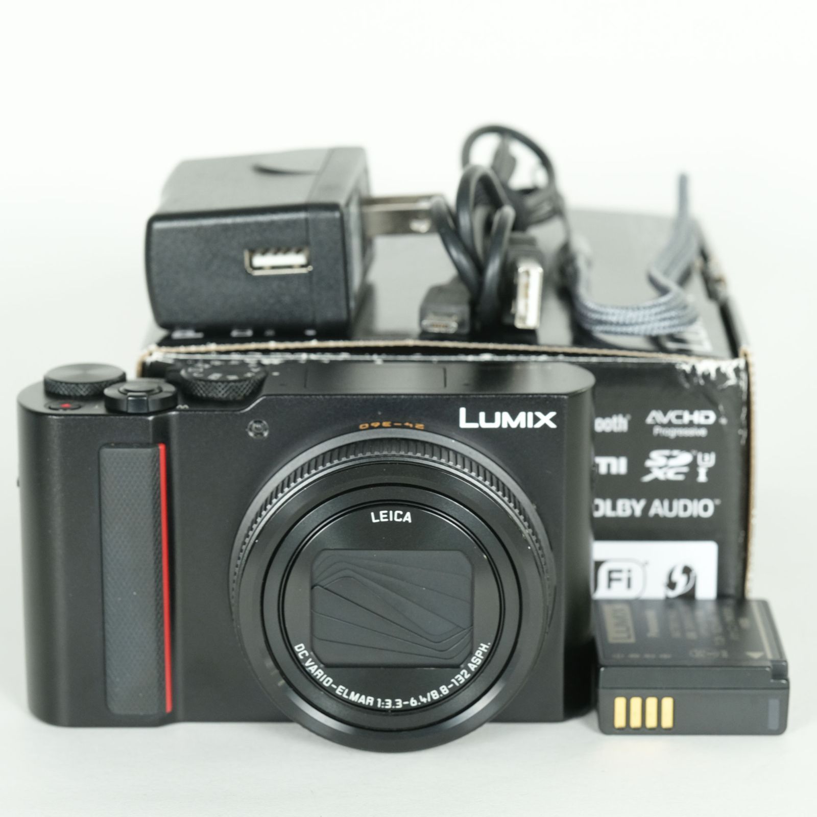 並品 | 注意事項あり] Panasonic LUMIX DC-TX2 ブラック | コンパクト