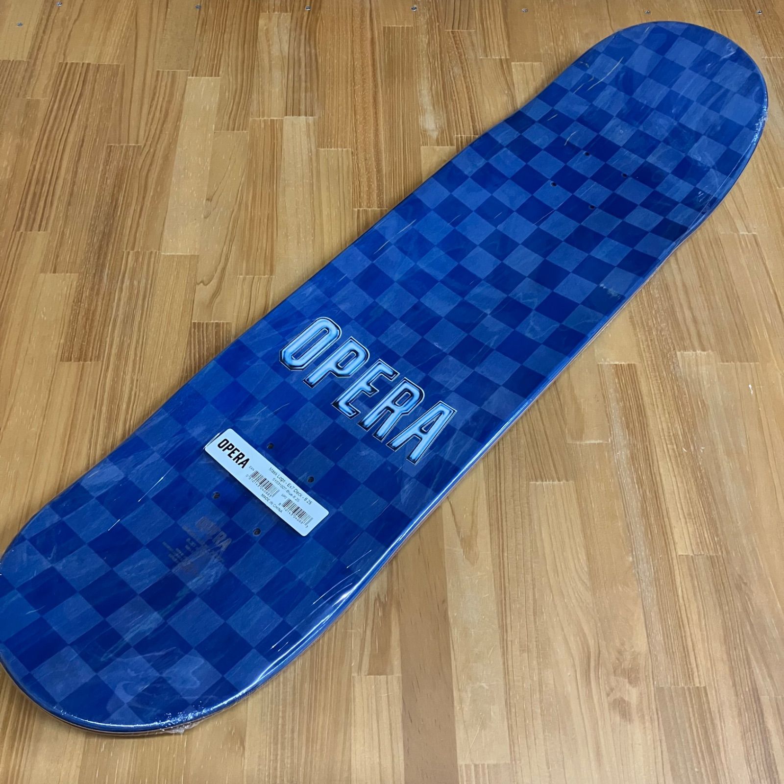 8.25 OPERA デッキ DECK スケートボード オペラ Mask Logo EX7 BLUE