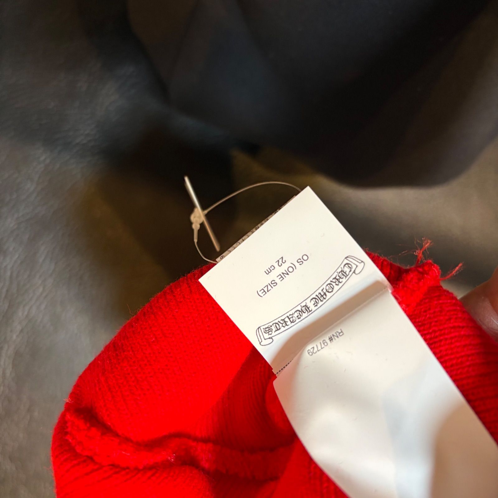 新品未使用品 クロムハーツ Chrome hearts ビーニー ニット帽 beanie