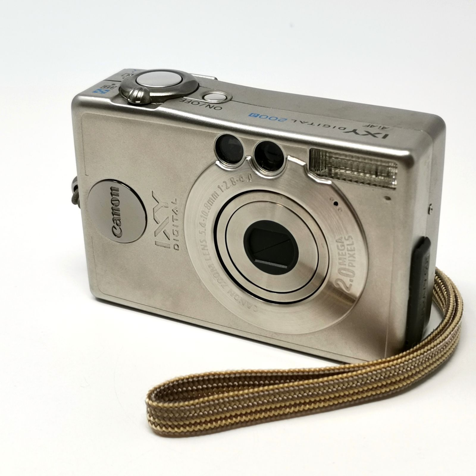 キャノン IXY デジタル200a シルバー PC1022 バッテリーないため動作