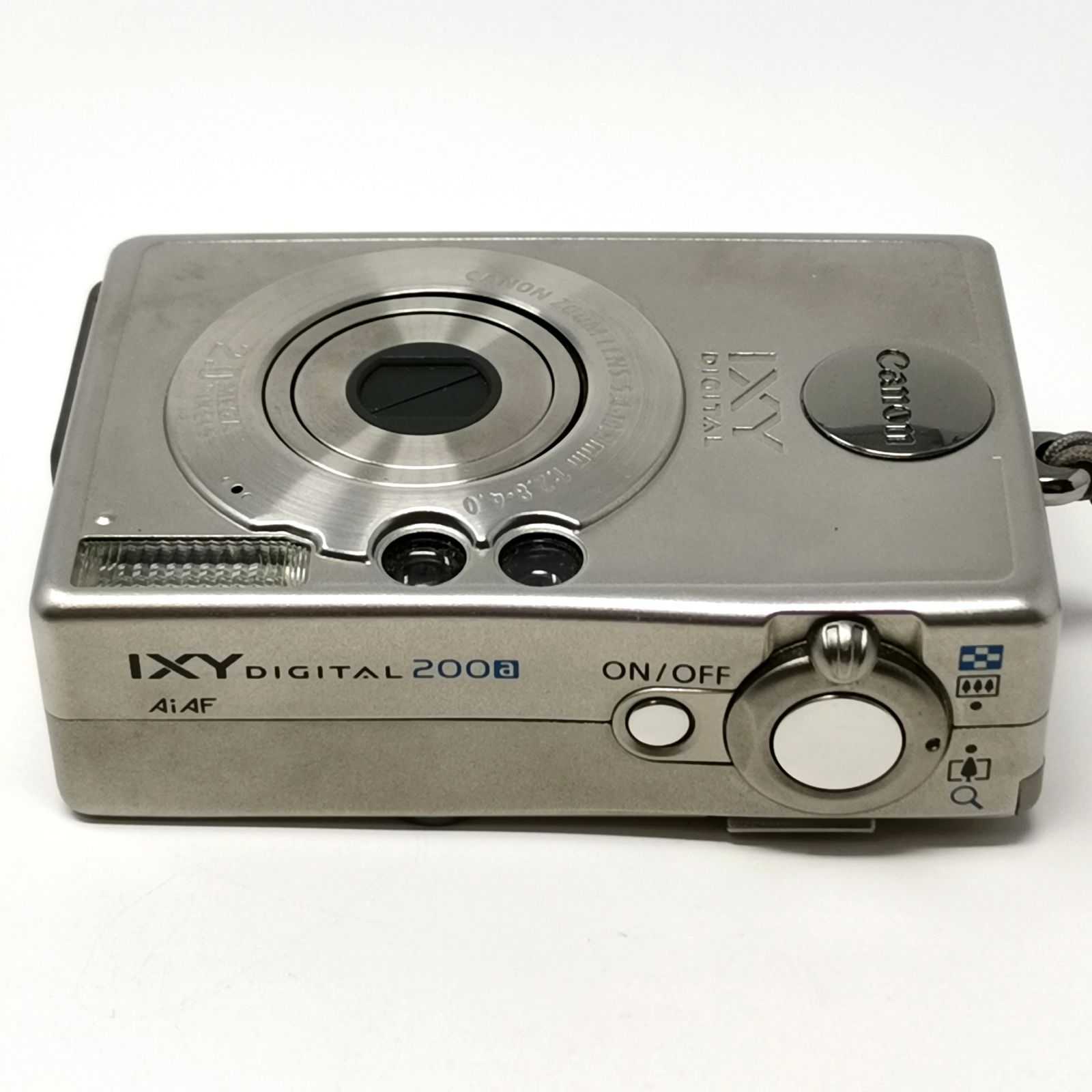 キャノン IXY デジタル200a シルバー PC1022 バッテリーないため動作