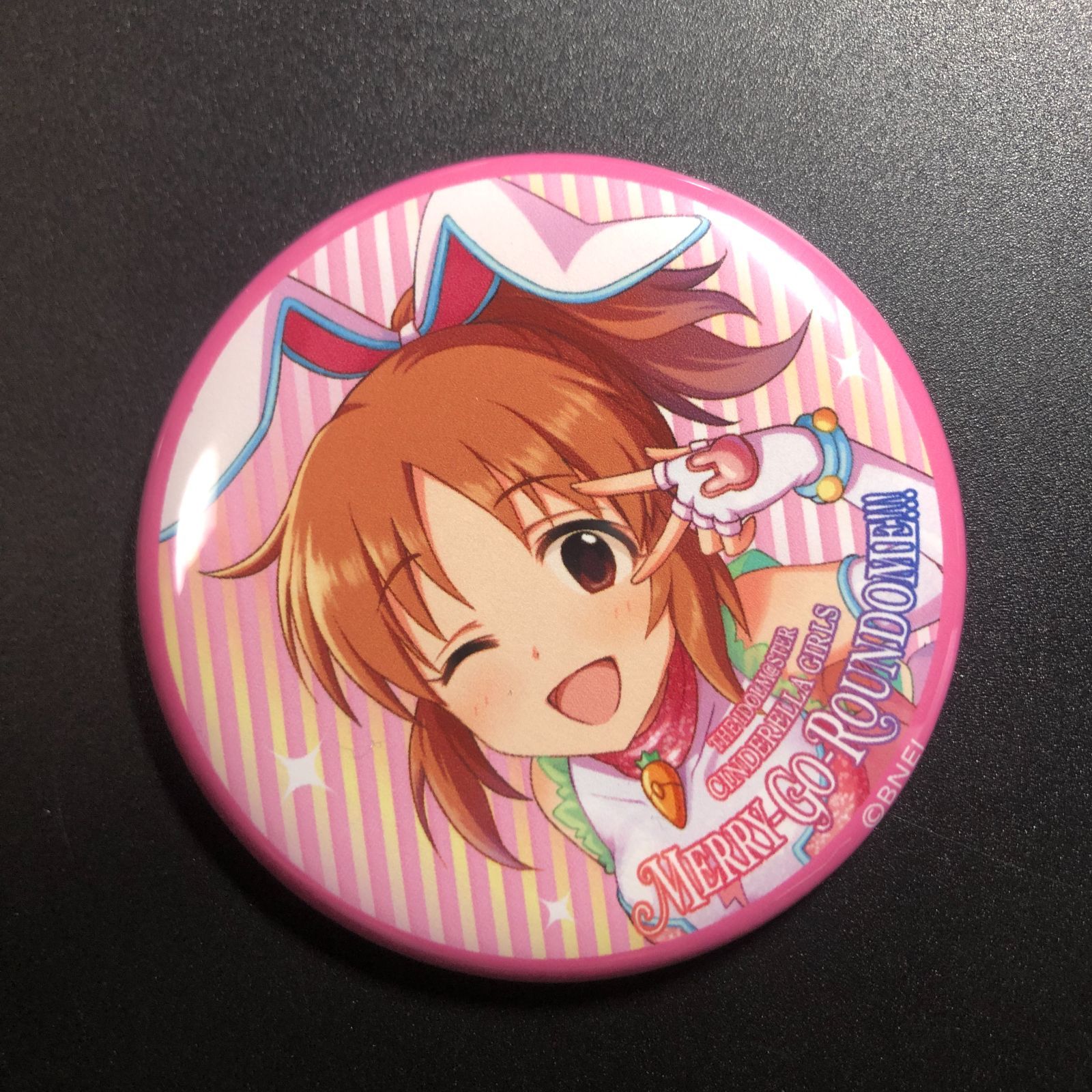 缶バッジ アイドルマスターシンデレラガールズ　安部菜々　限定品 アイドルマスター ライブ限定 缶バッジ 安部菜々 シンデレラガールズ