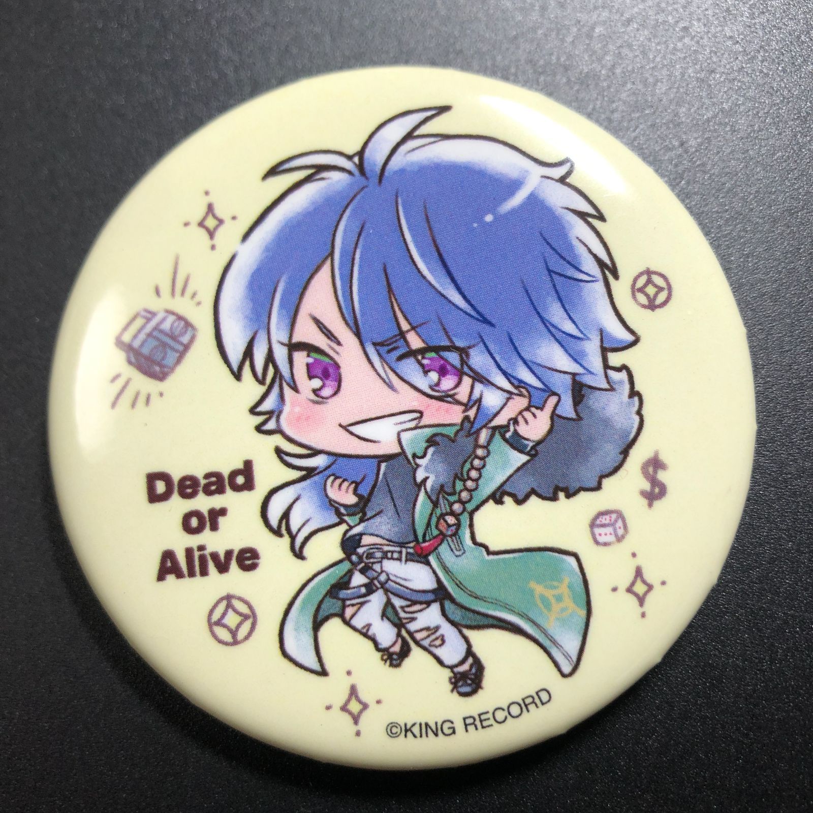 ヒプノシスマイク 有栖川帝統 缶バッジ ヒプマイ - メルカリ