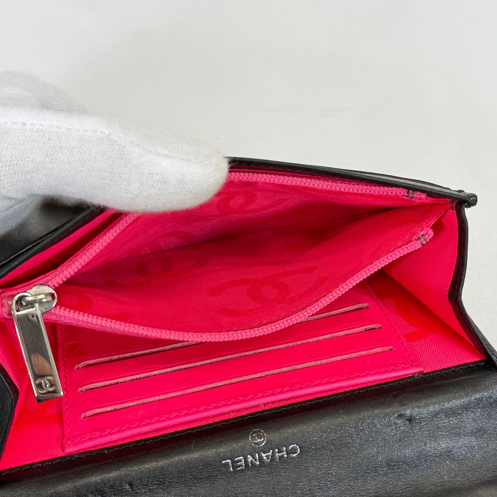 人気・美品】CHANEL シャネル ラムスキン カンボンライン マトラッセ