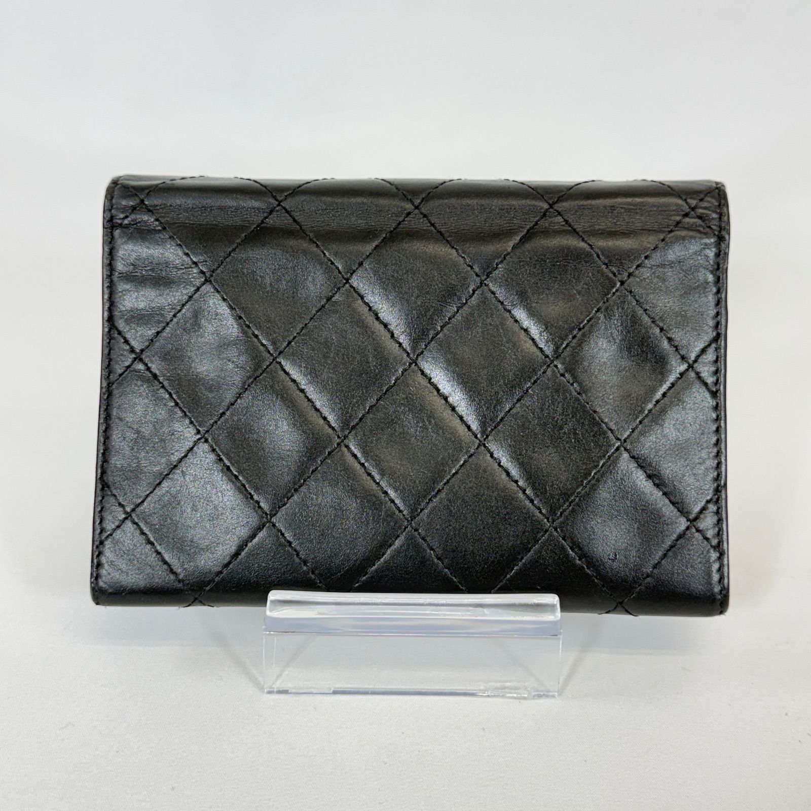 人気・美品】CHANEL シャネル ラムスキン カンボンライン マトラッセ