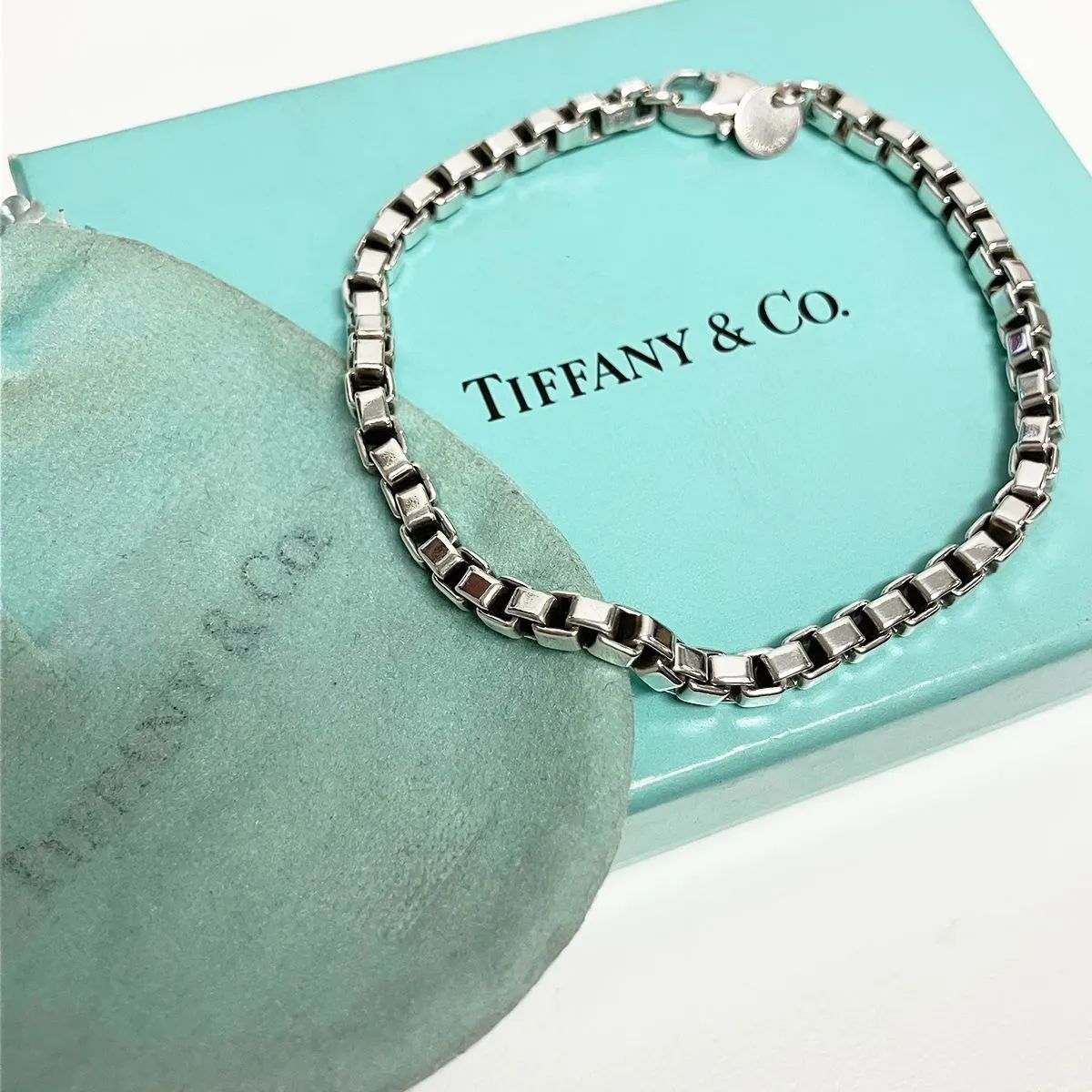 TIFFANY&Co. ティファニー ベネチアン チェーン ブレスレット 925