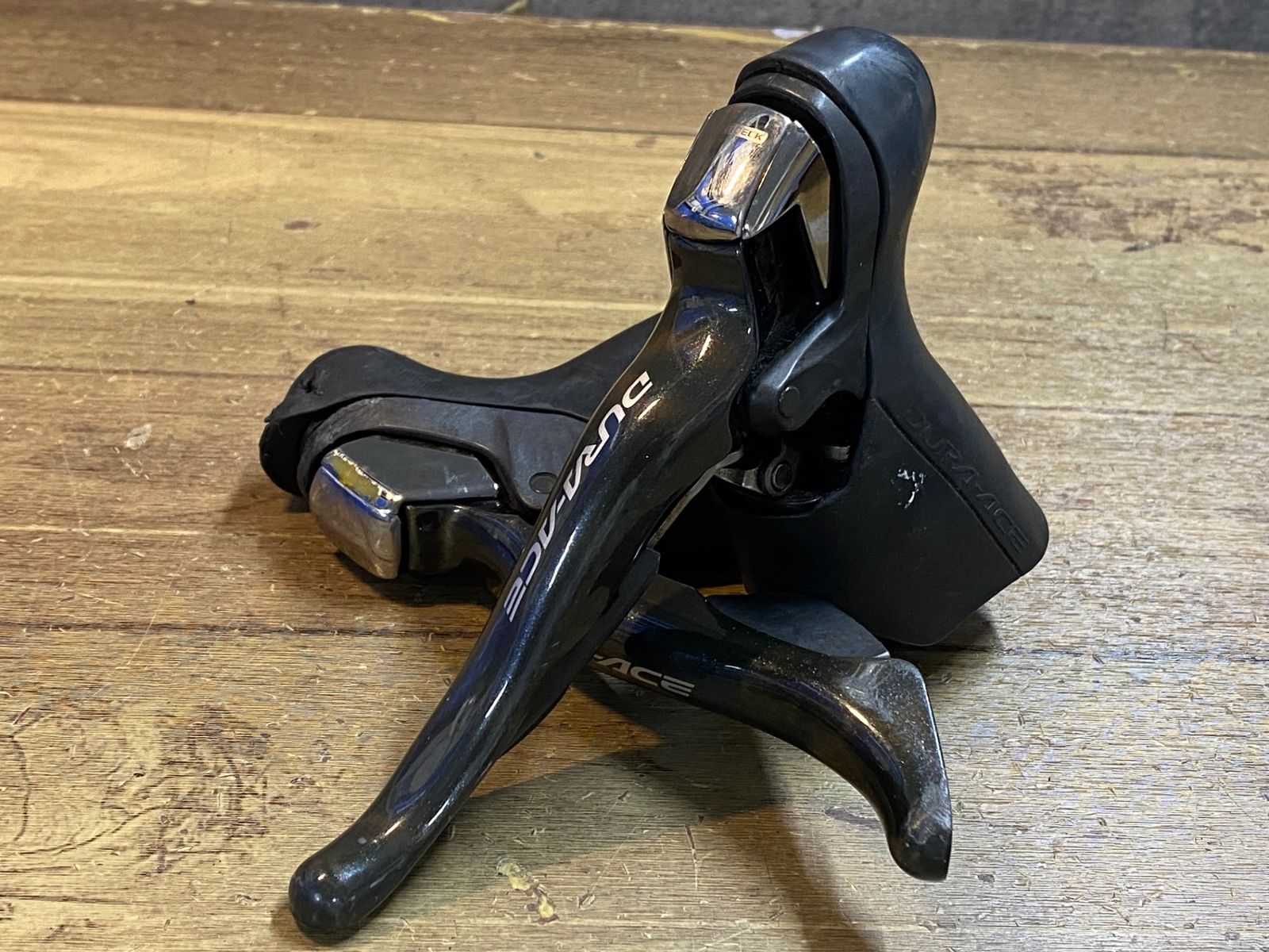 JT 227 シマノ SHIMANO デュラエース DURA-ACE ST-7900 STIレバー 2 x 10 s 空打ち ブラケットカバー破れあり