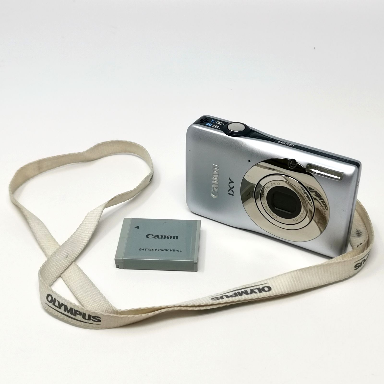 キャノン IXY 200F デジカメ デジタルカメラ シルバー 箱あり 動作