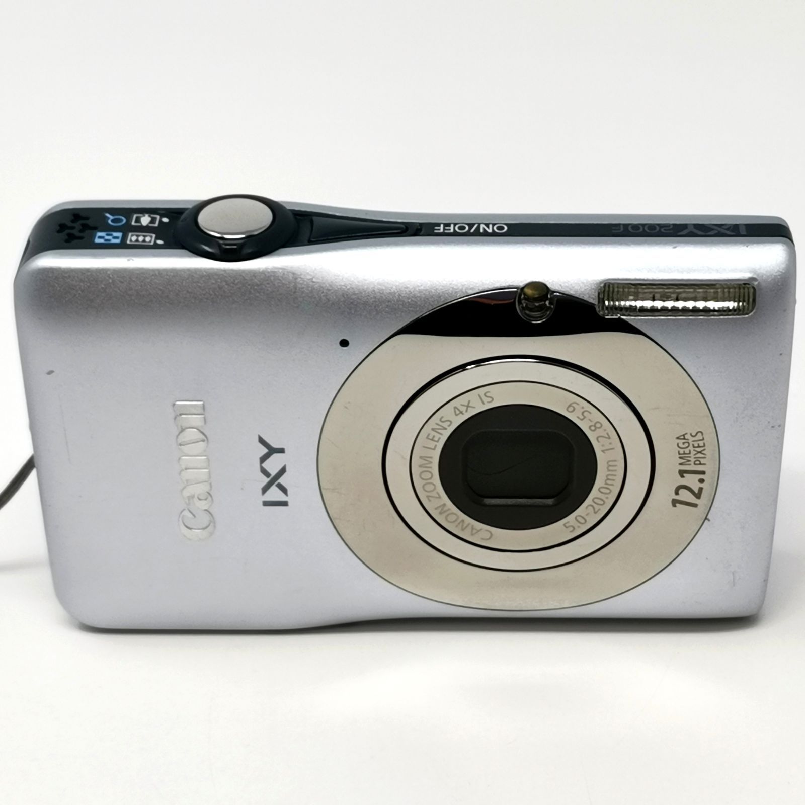 キャノン IXY 200F デジカメ デジタルカメラ シルバー 箱あり 動作