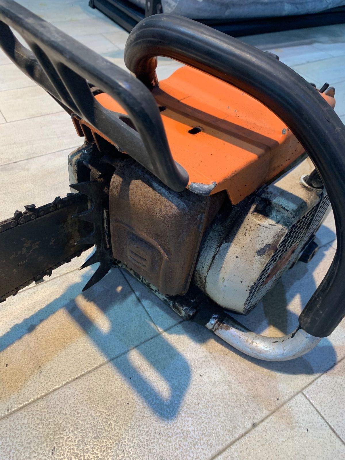 スチール STIHL エンジンチェンソー 056 AV super 未