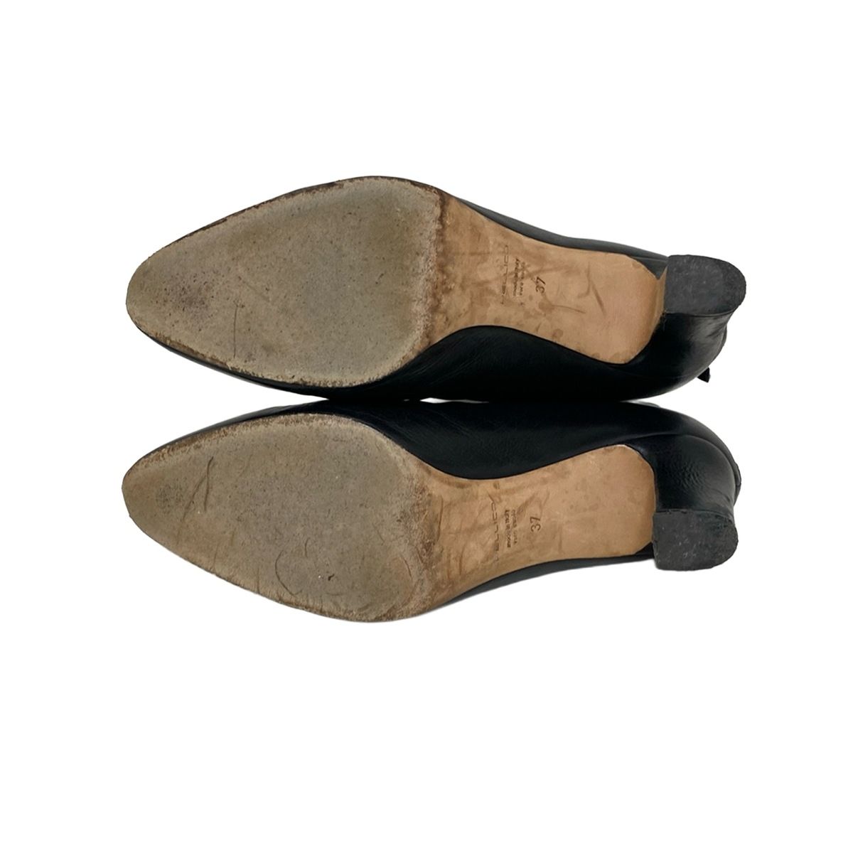 PELLICO(ペリーコ) ショートブーツ 37 レディース 黒 レザー - メルカリ