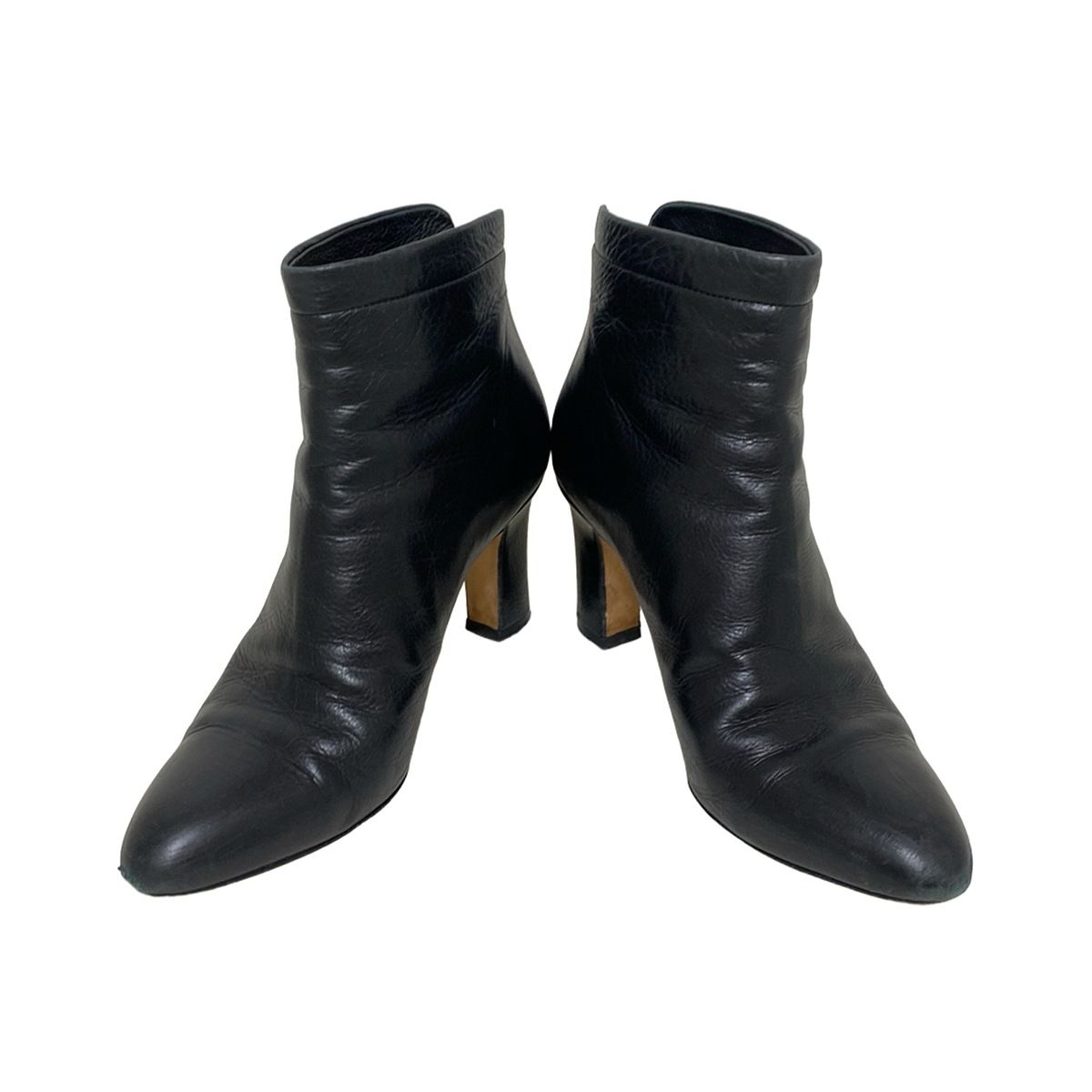 PELLICO(ペリーコ) ショートブーツ 37 レディース 黒 レザー - メルカリ