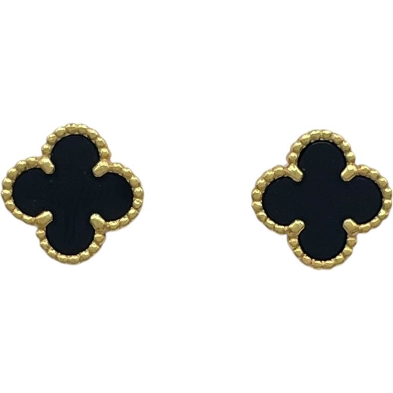 ヴァンクリーフ＆アーペル Van Cleef - Arpels スウィートアルハンブラピアス ゴールド Au 750|オニキス ジュエリー