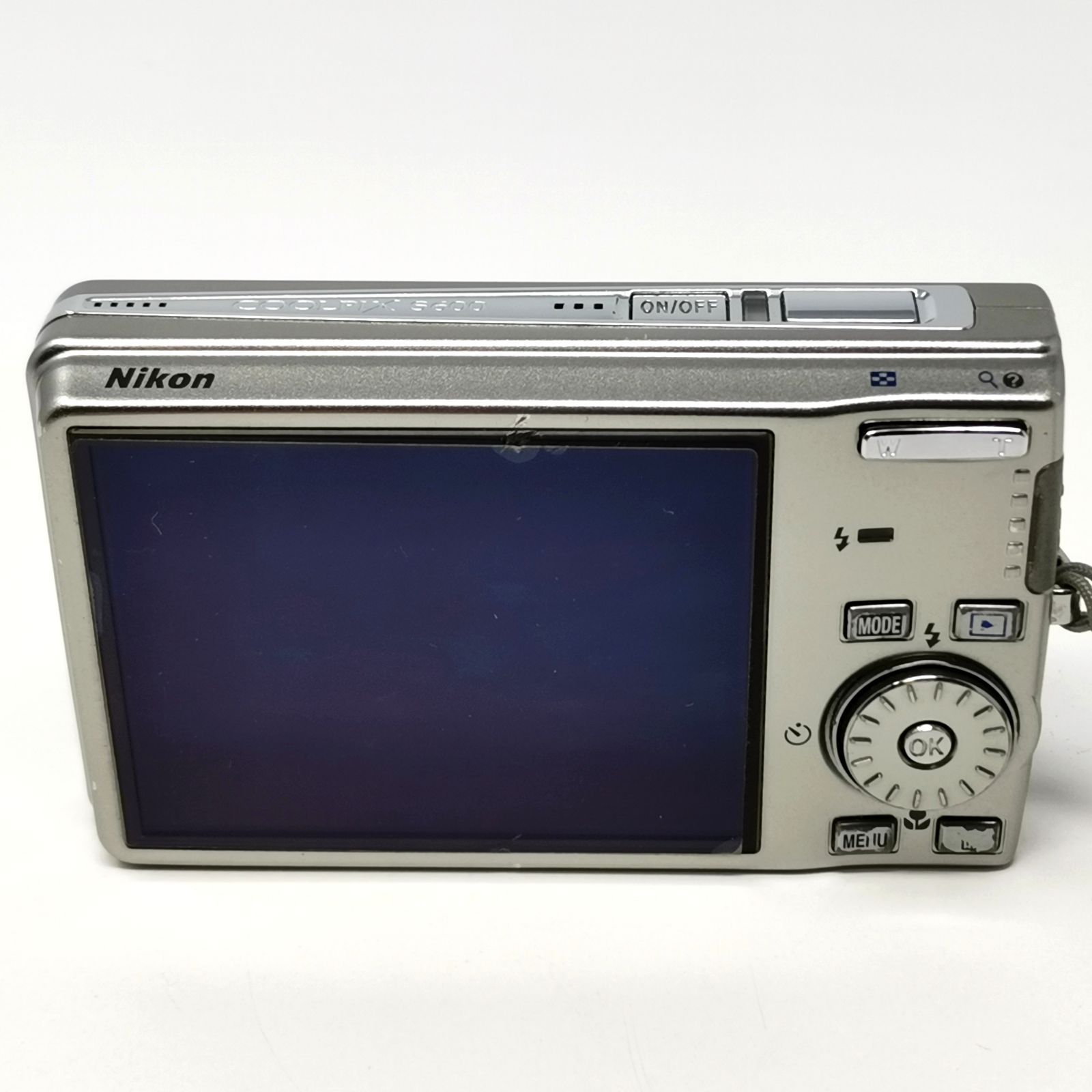 Nikon coolpix s600 カメラ デジカメ 動作確認済み シルバー 箱あり