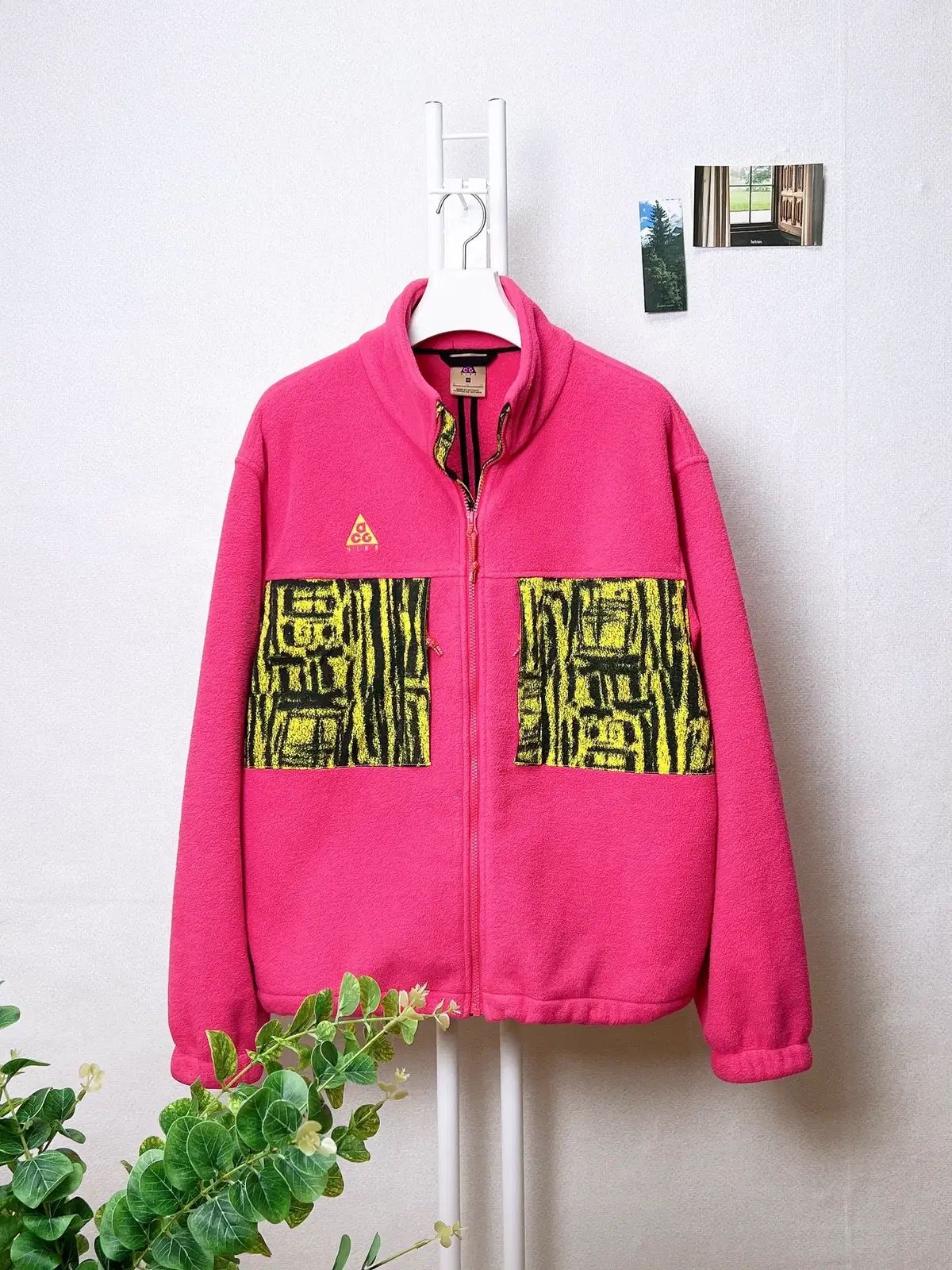 ナイキ ACG マイクロフリース ジャケット ラッシュ ピンク