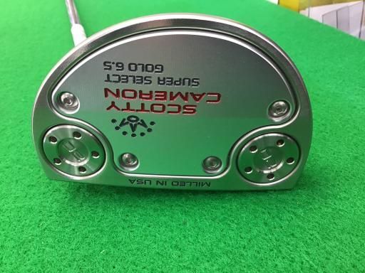 タイトリスト SCOTTY CAMERON SUPER SELECT GOLO 6.5 33インチ パター PT スチール フレックスその他 メンズ 男性用 右利き 右用 Bランク ゴルフクラブ