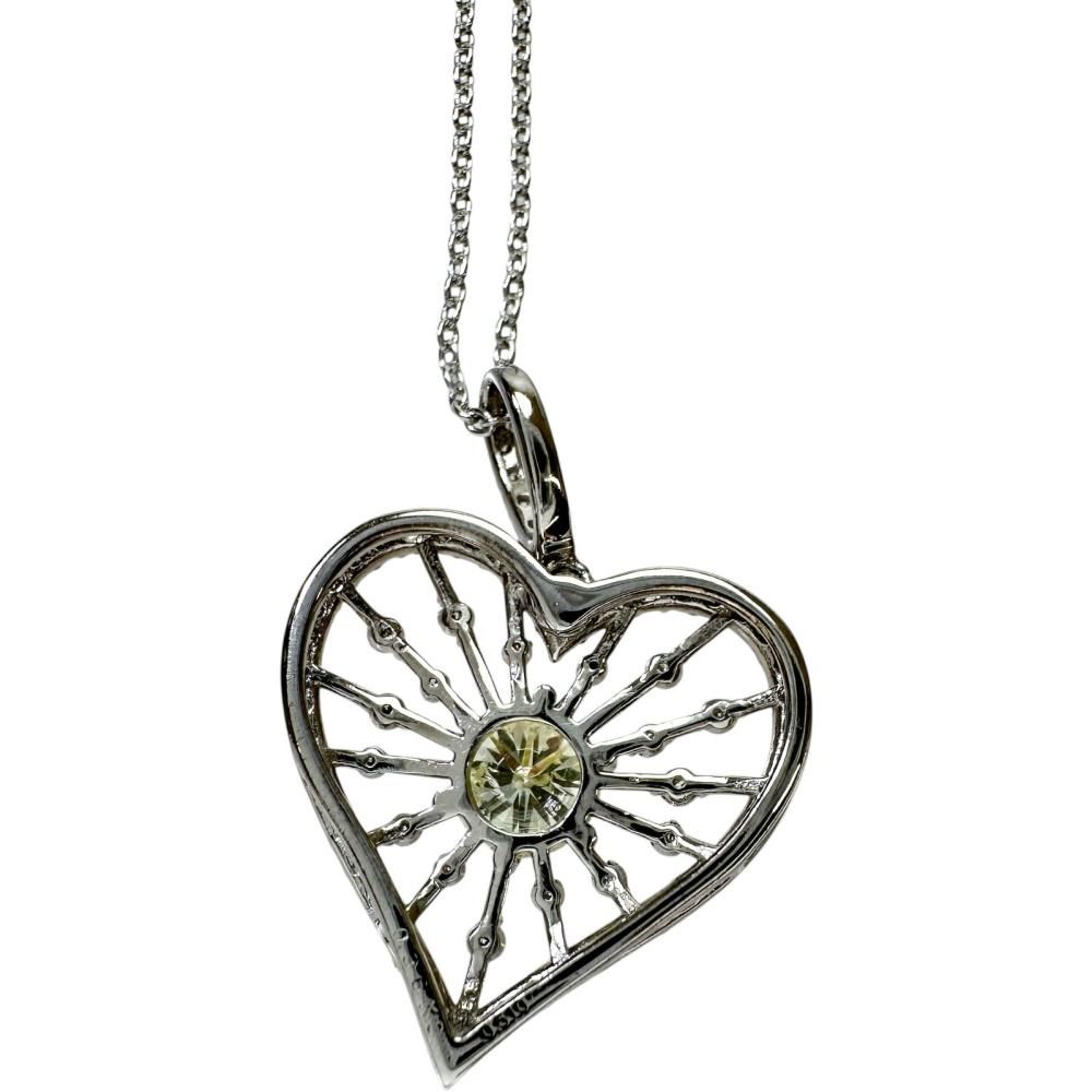 ハートモチーフ ダイヤモンド(推定L-I1) 0.510ct その他ダイヤモンド