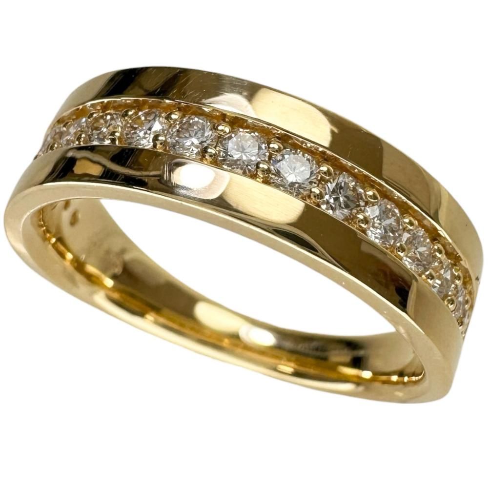 11.5号 ダイヤモンド 0.38 ct リング 指輪 K 18ゴールド 18金 5.4 g レディース NN