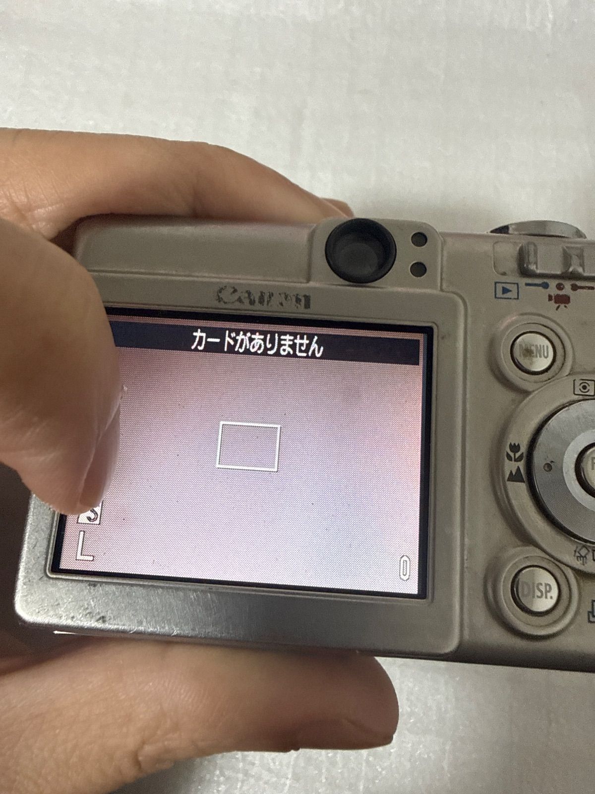 【完動品】Canon IXY Digital 55 コンデジ デジカメ Canon IXY DIGITAL 55 デジカメ オールドコンデジ