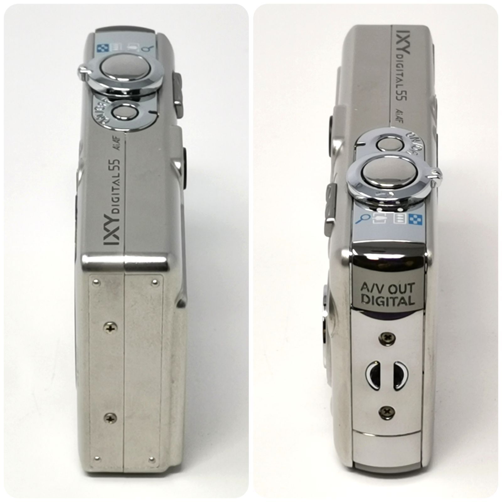 キャノン IXY digital 55 デジカメ PC1150 動作確認済み 箱あり ユーザ