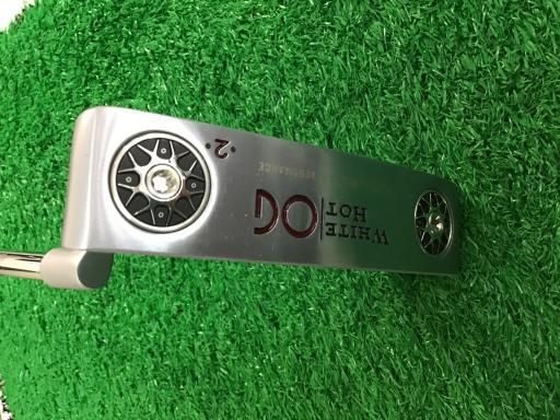 オデッセイ WHITE HOT OG 2 DOT 34インチ パター PT STROKE LAB フレックスその他 メンズ 男性用 右利き 右用 Bランク ゴルフクラブ