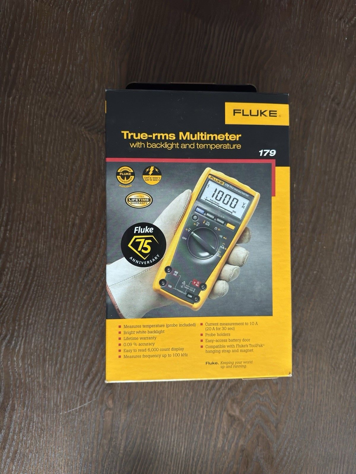 Fluke 179 ハンドヘルド True-RMS マルチメーター 75 周年記念版