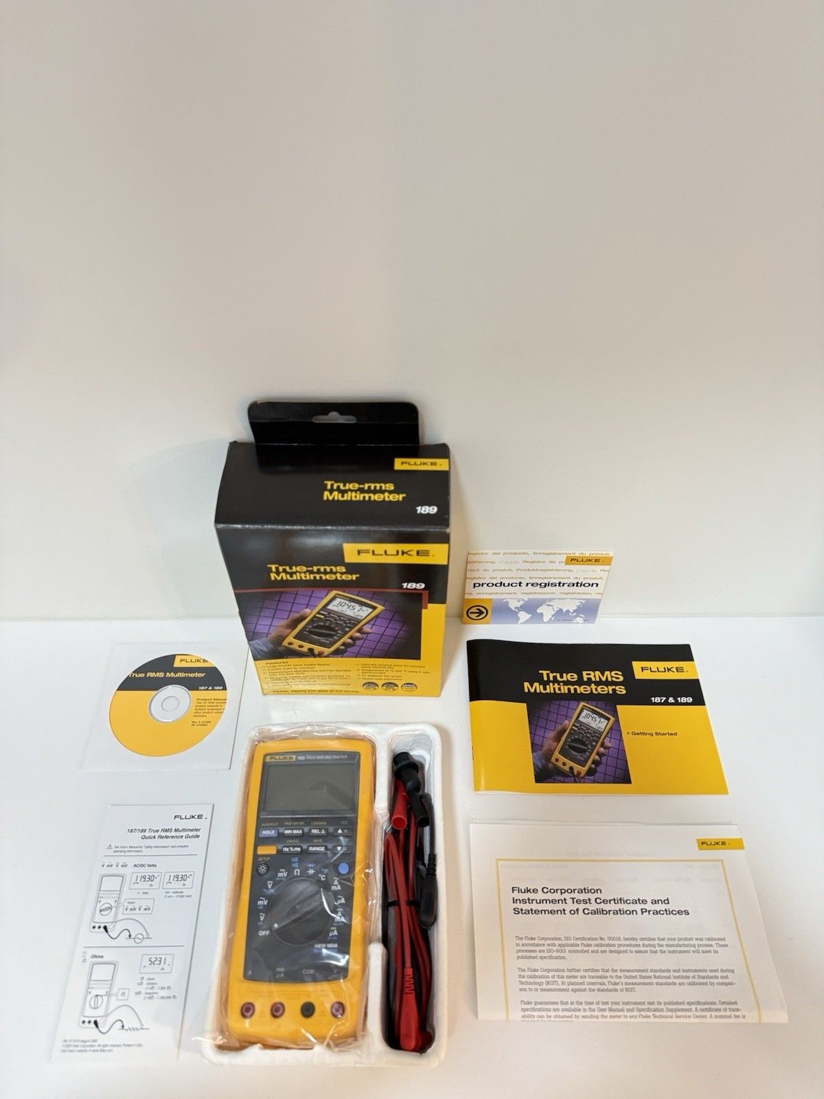 FLUKE 189 真の実効値マルチメーター スーパー - 発送