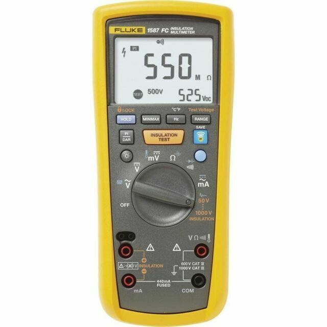Fluke 1587 デジタル FC 絶縁マルチメーター - 1000 V