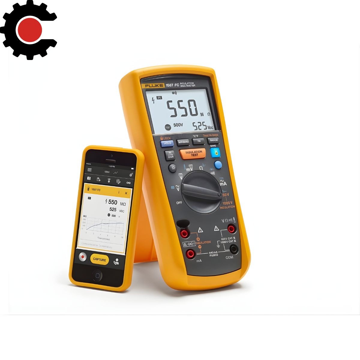 Fluke 1587 KIT 62 MAX FC 電気トラブルシューティング絶縁キット