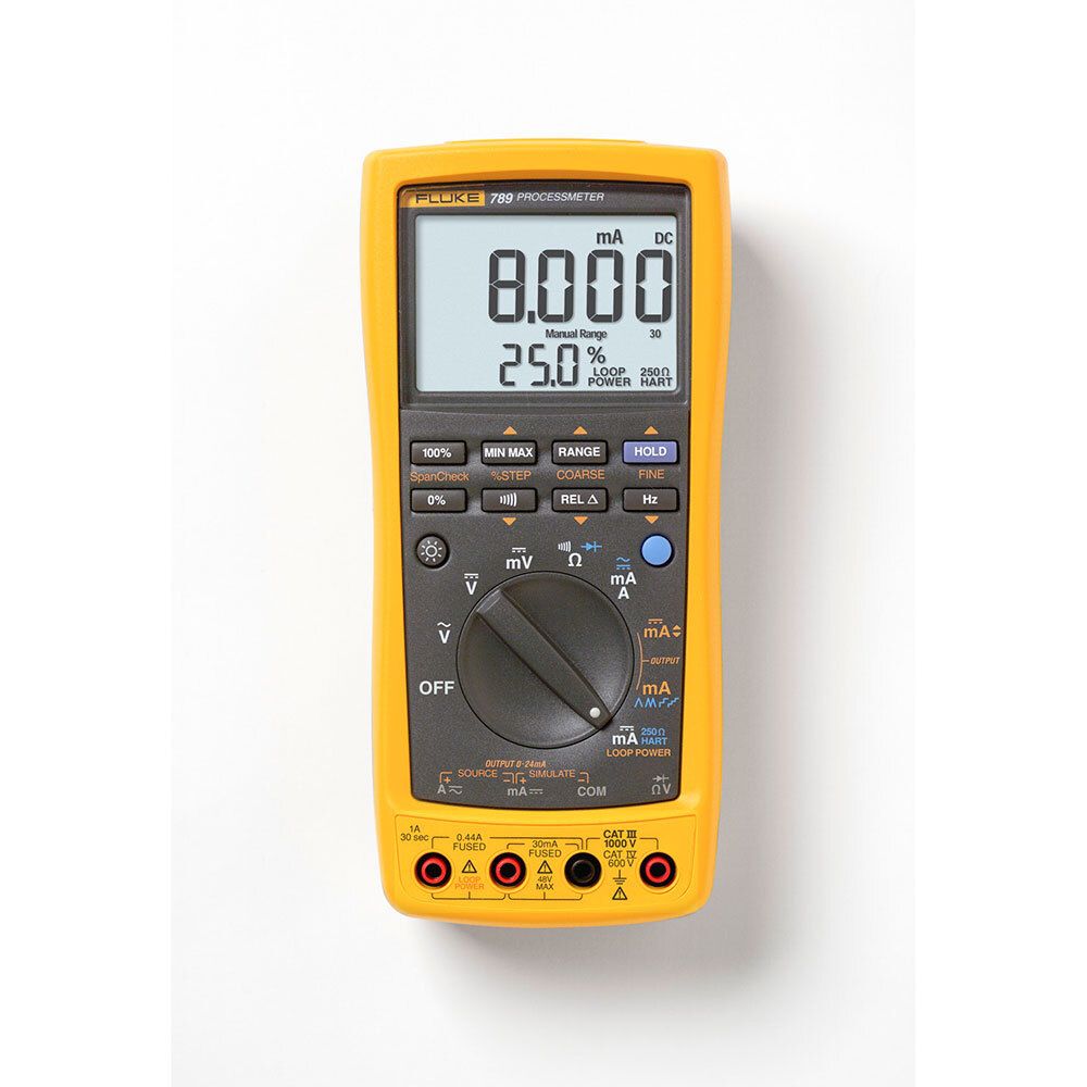 Fluke 789 プロセスメーター デジタルマルチメーターおよびmAループキャリブレーターソリューション 1.5 V