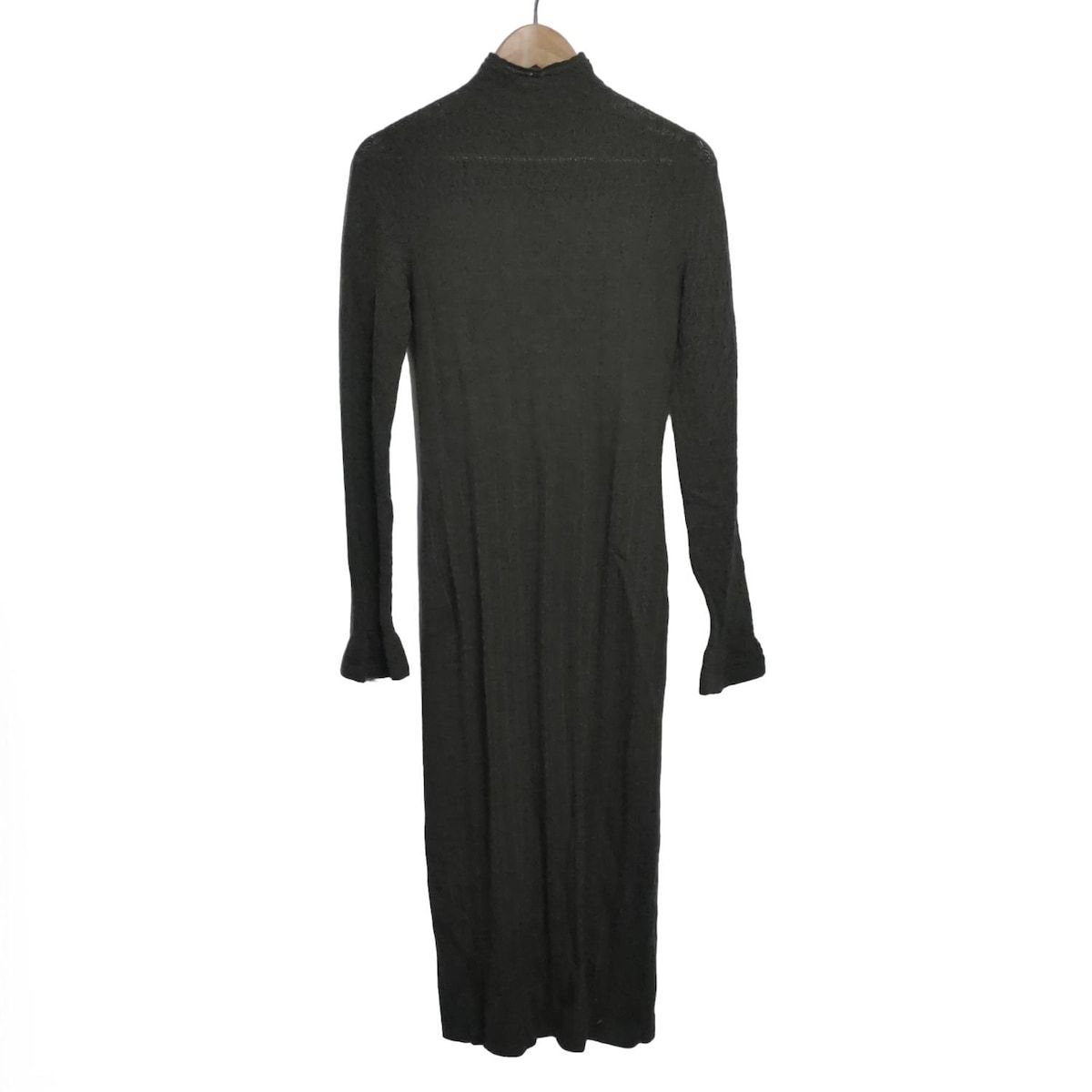 POLObyRalphLauren ポロラルフローレン ワンピース サイズS|P S レディース - カーキ ハイネック|長袖|ロング|ニット