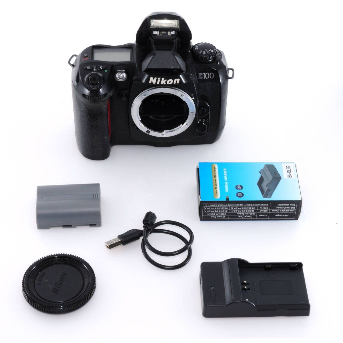 使用上問題ないけどちょっと不安 ニコン Nikon D 100 デジタル一眼レフカメラ 動作良好 P 621