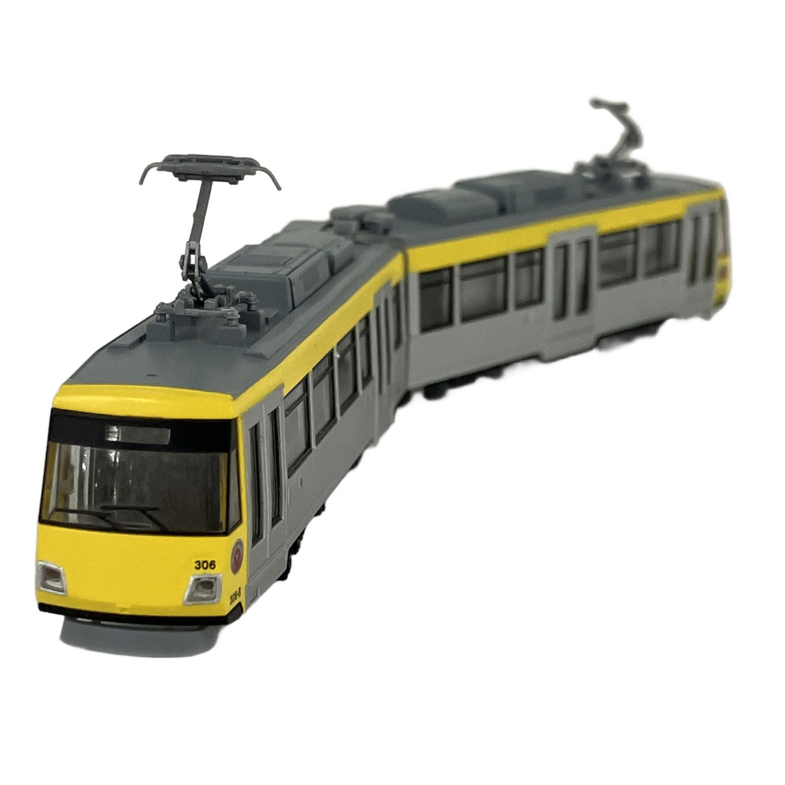 東急300系 (306F イエロー) modemo MODEMO NT17 東急 300系 306F イエロー 2両セット 鉄道模型 N 中古