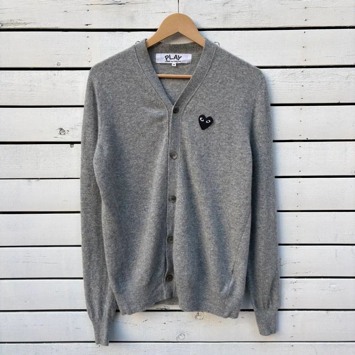 COMME des GARCONS 꼼데가르송 ウールニットカーディガン