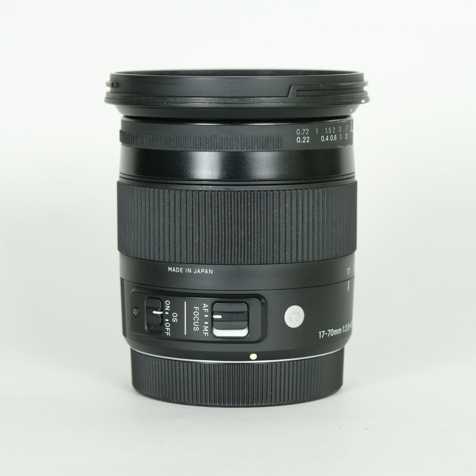 品 SIGMA 17-70 mm F 2.8-4 DC MACRO OS HSM | Contemporary キヤノンEF用 Canon EF-Sマウント