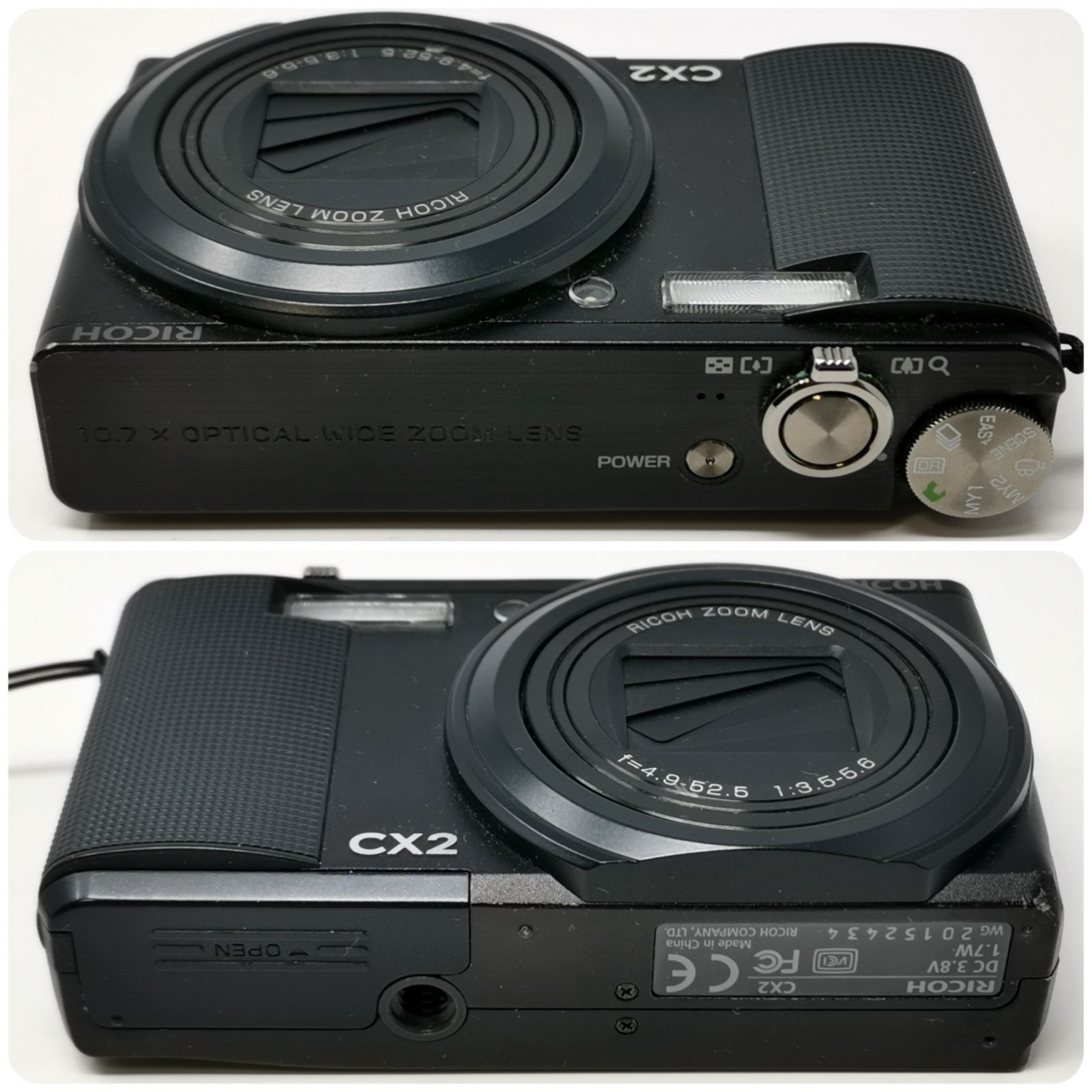 RICOH CX2 ブラック 動作確認済み デジタルカメラ デジカメ 箱あり