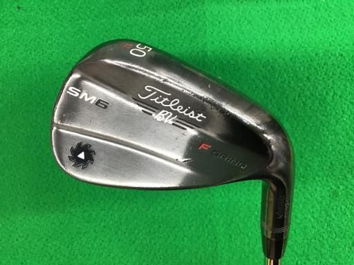 タイトリスト VOKEY SPIN MILLED SM 6 スティールグレー 50°|12° F ウェッジ WG Dynamic G フレックスS メンズ 男性用 右利き 右用 Cランク ゴルフクラブ
