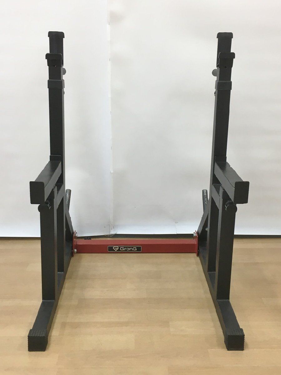 グロング grong バーベルスタンド ブラック⁄レッド GronG