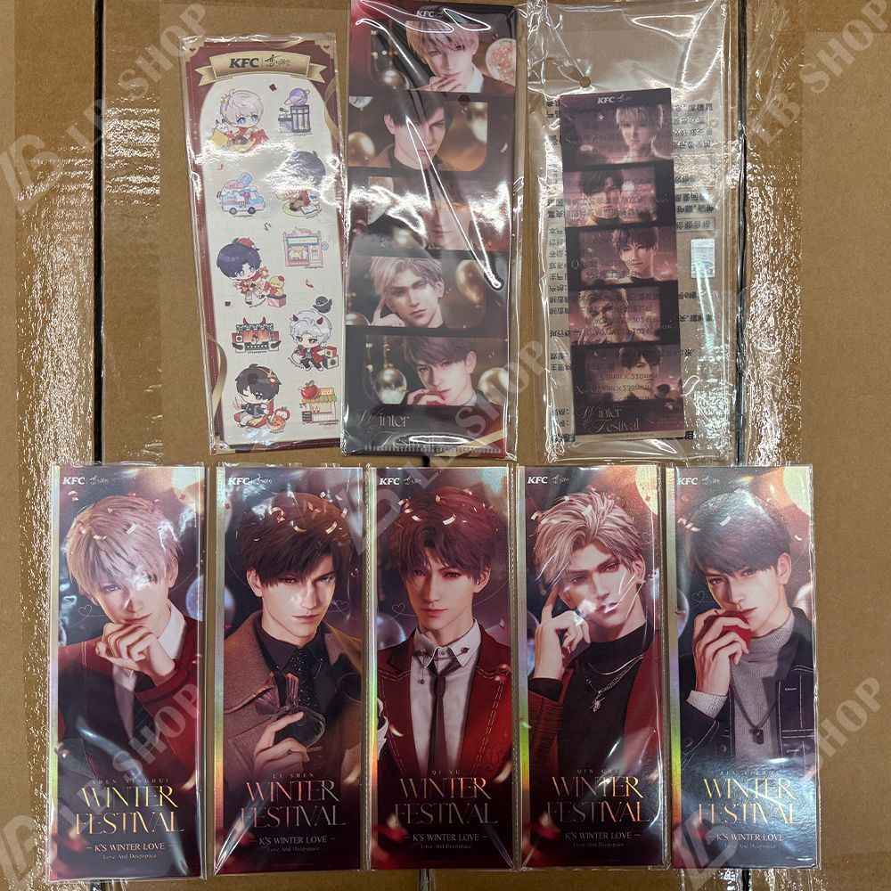 恋と深空 キャラクターカード 1点 記念品 【マヒル】【レイ】【シン