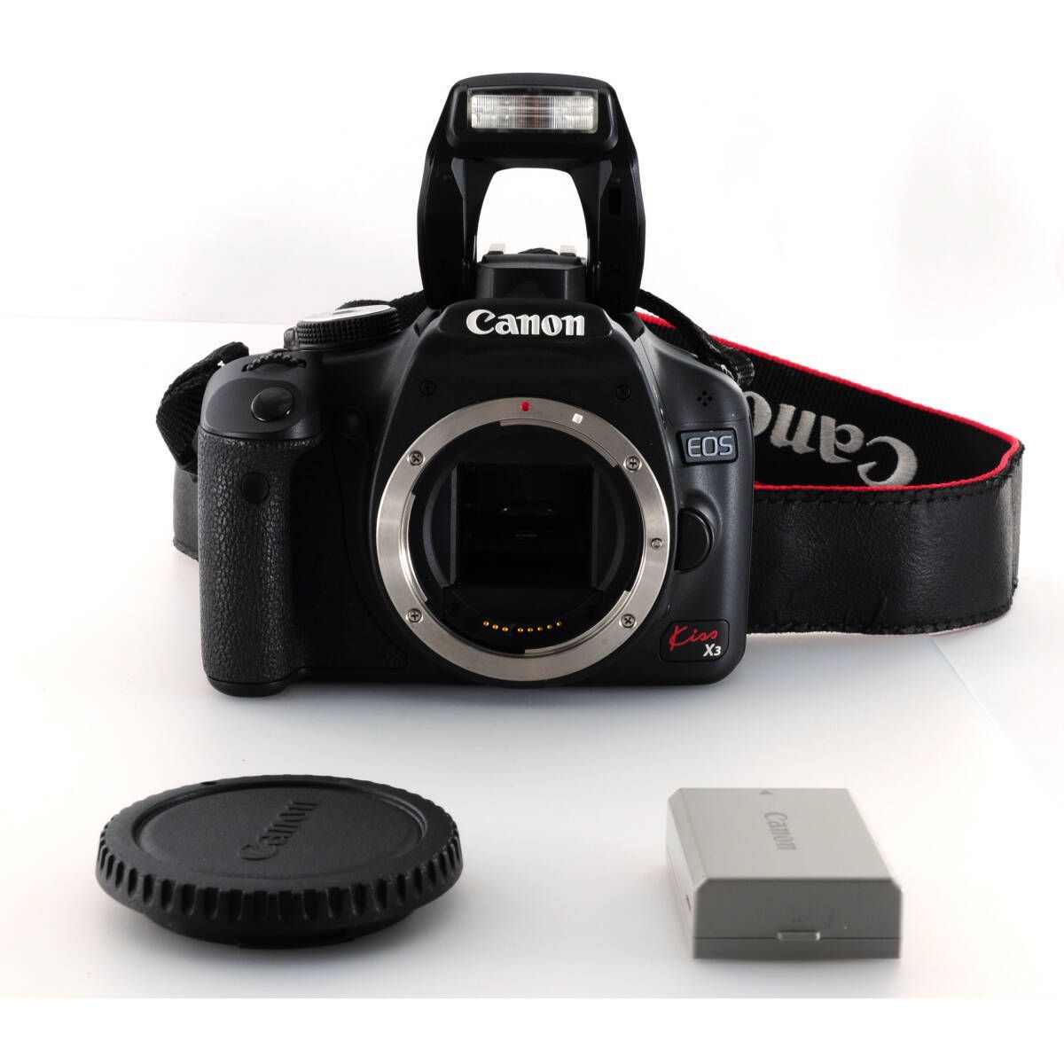 キヤノン Canon EOS Kiss X 3 ブラック バッテリー デジタル一眼レフ P 655