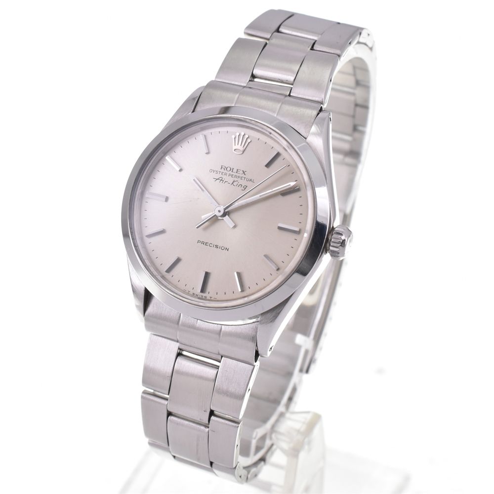 ロレックス ROLEX 5500 ヴィンテージ エアキング オイスターパーペチュアル Cal.1520 自動巻き メンズ G 144440