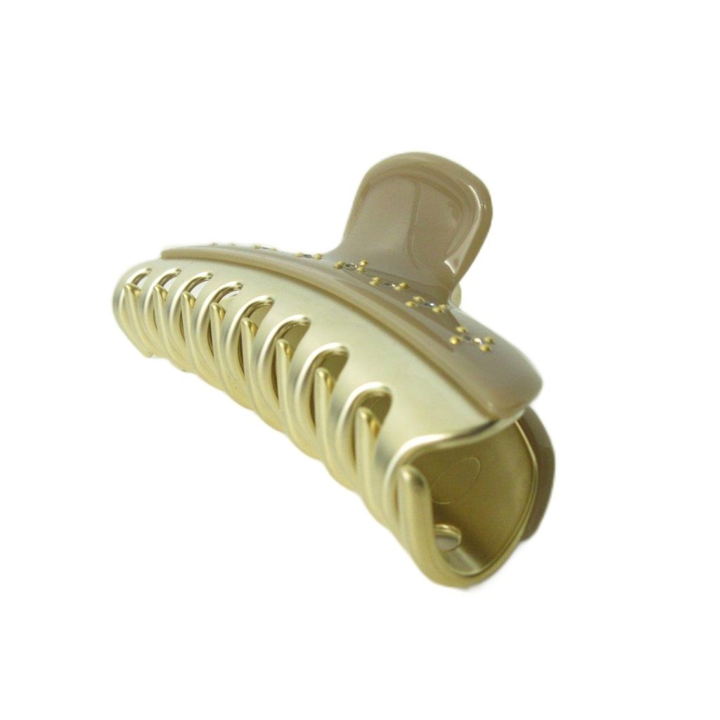 アレクサンドルドゥパリ Alexandre De Paris VENDOME M ヘアクリップ アクセサリー ビジュー ベージュ 1230