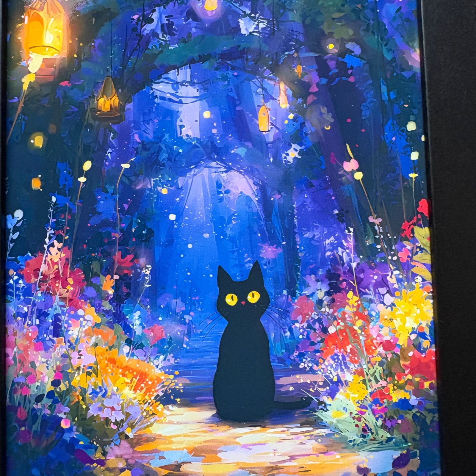 原画 アート 絵画 美術品 猫 神秘的 インテリア 壁飾り ダークファンタジー 原画 アート 絵画 美術品 猫 神秘的 インテリア 壁飾り ダーク