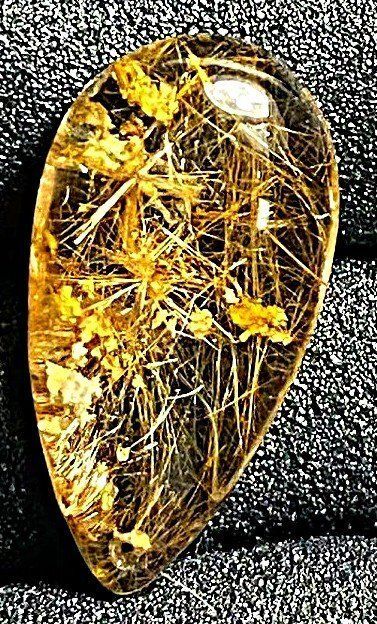 上質EU製☆ROBEAN☆定価135万円☆天然タイチンルチルクォーツ太金針